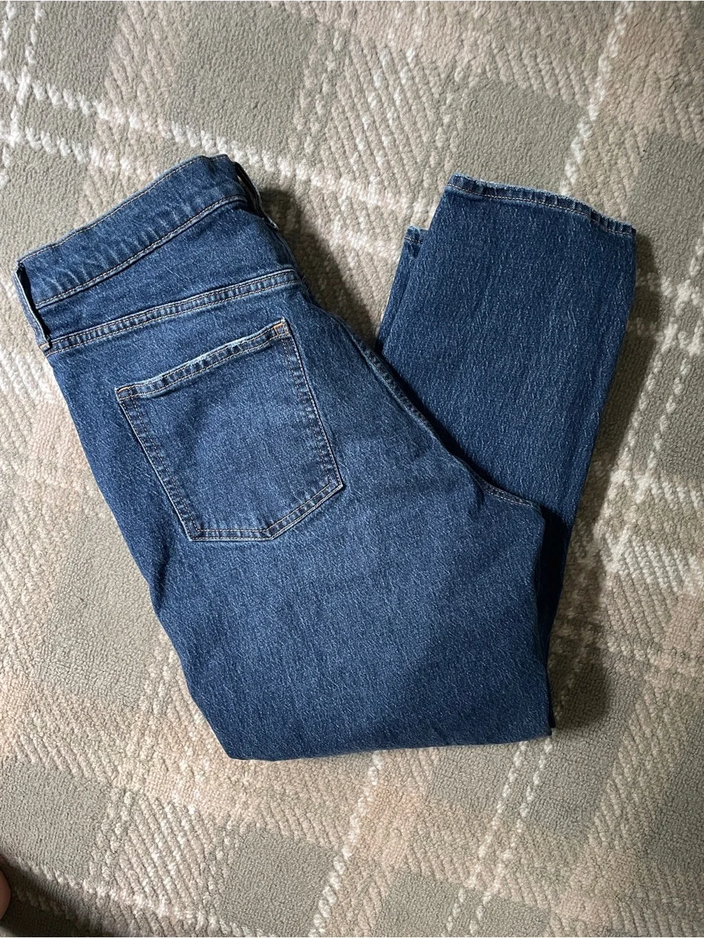 GAP high rise mom jeans 32/14